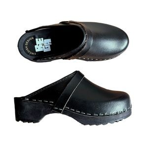 REGA Swedish Design Wooden Clogs Size 36 Authentic